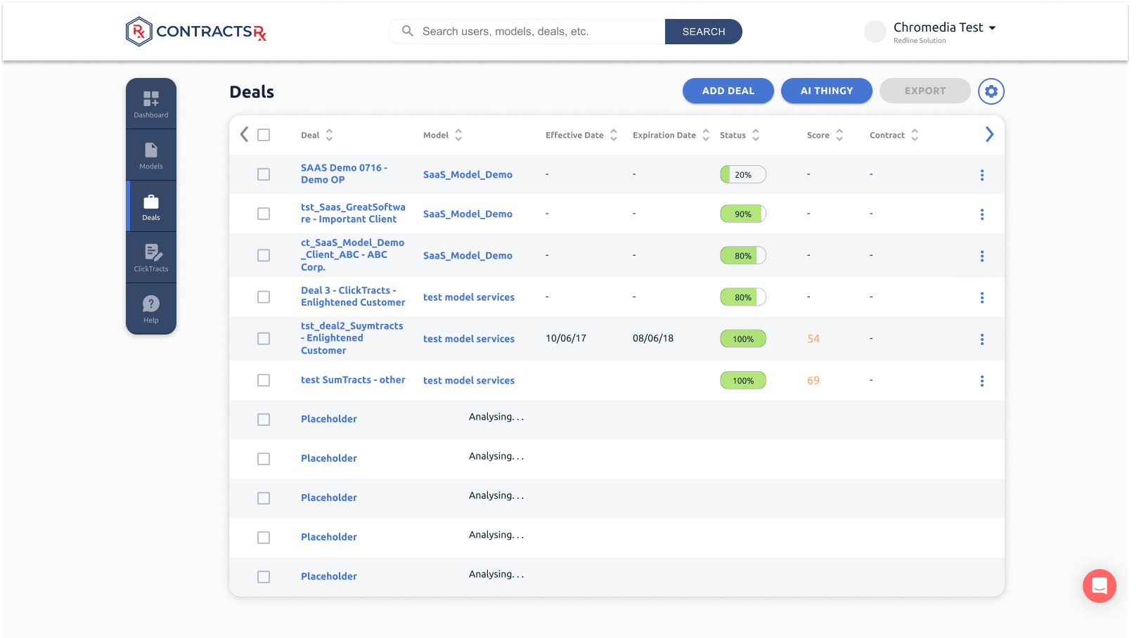 ContractsRx AI batch processing upload flow
